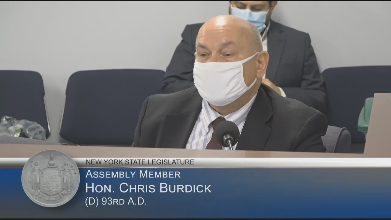 Burdick Questions Housing Commissioner During Hearing on Funding the NYS Division of Housing and Community Renewal