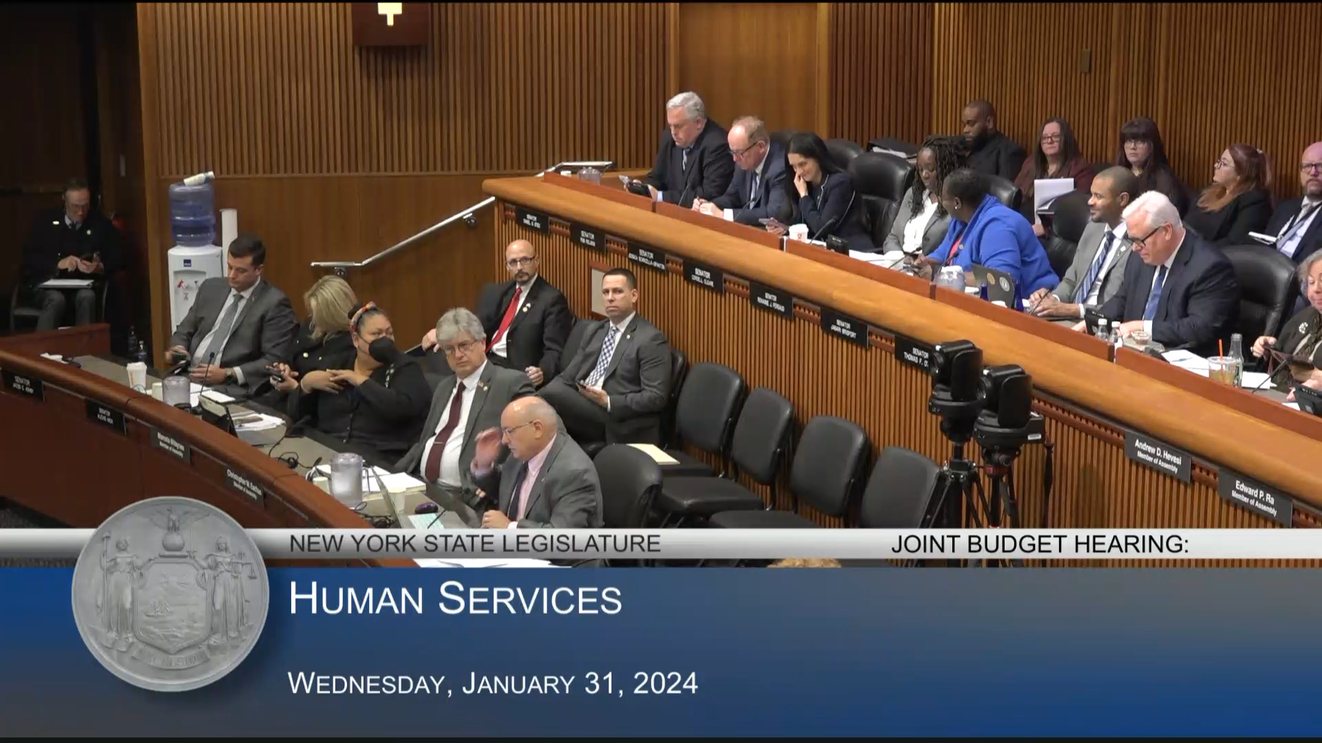 Veterans’ Affairs Commissioner Testifies During Budget Hearing on Human Services