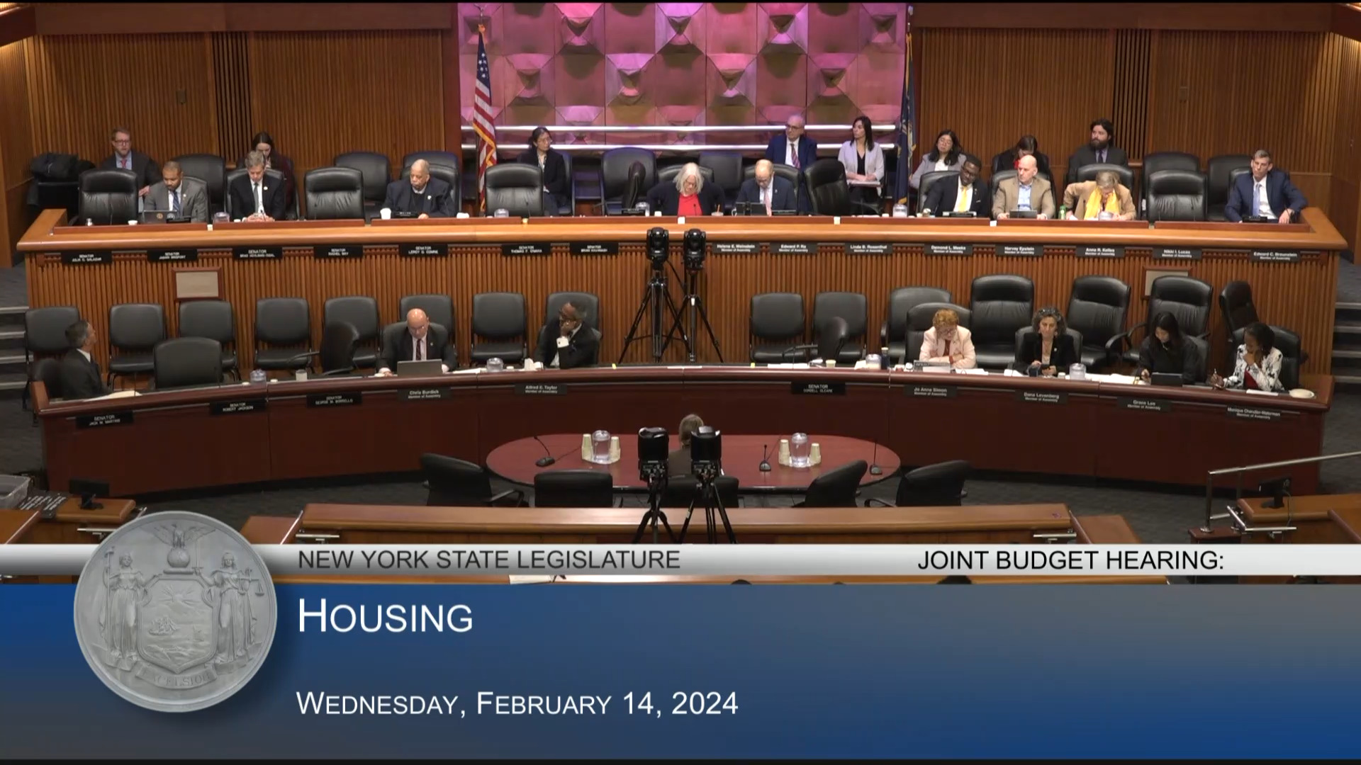 NYS Homes & Community Renewal Commissioner Testifies During Budget Hearing on Housing