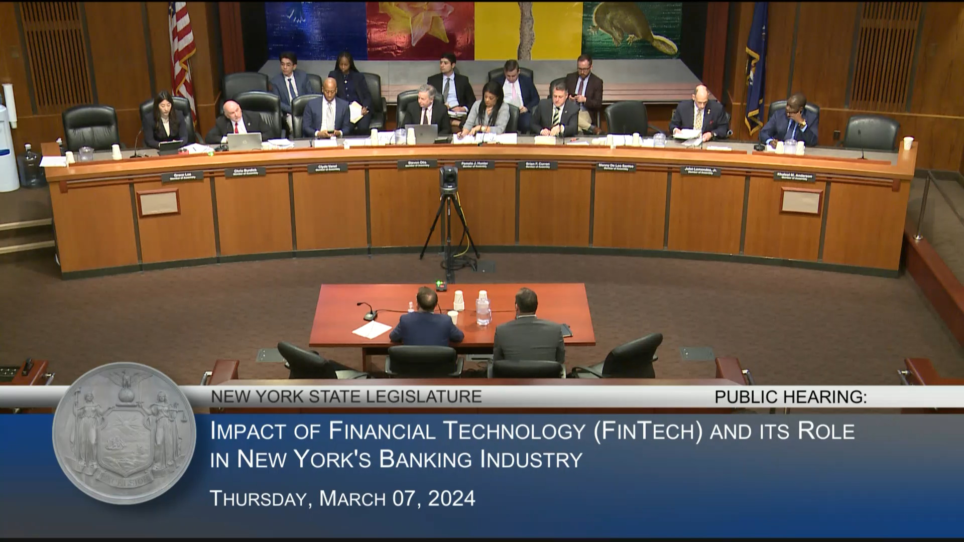 Earned Wage Access Experts Testify During Public Hearing On FinTech Role in NY Banking Industry