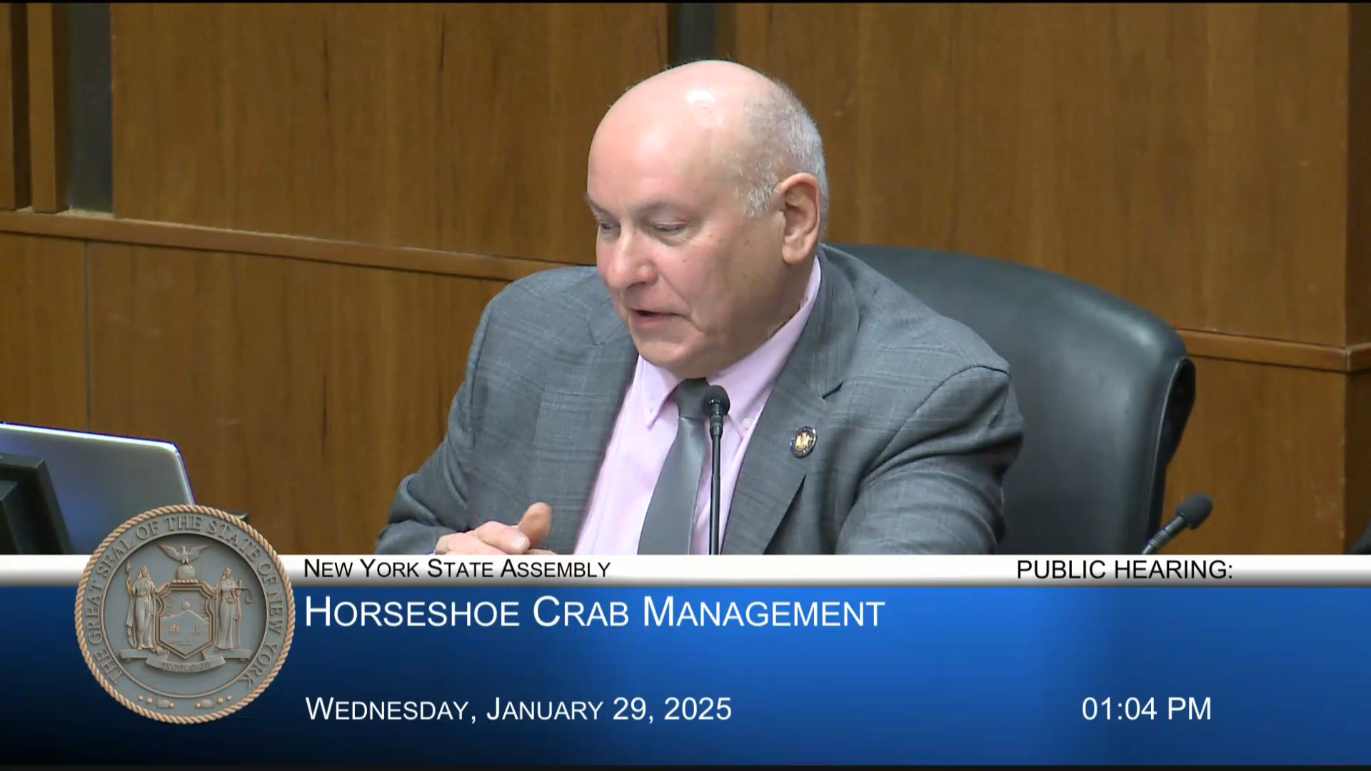 Public Hearing on Horseshoe Crab Management in New York