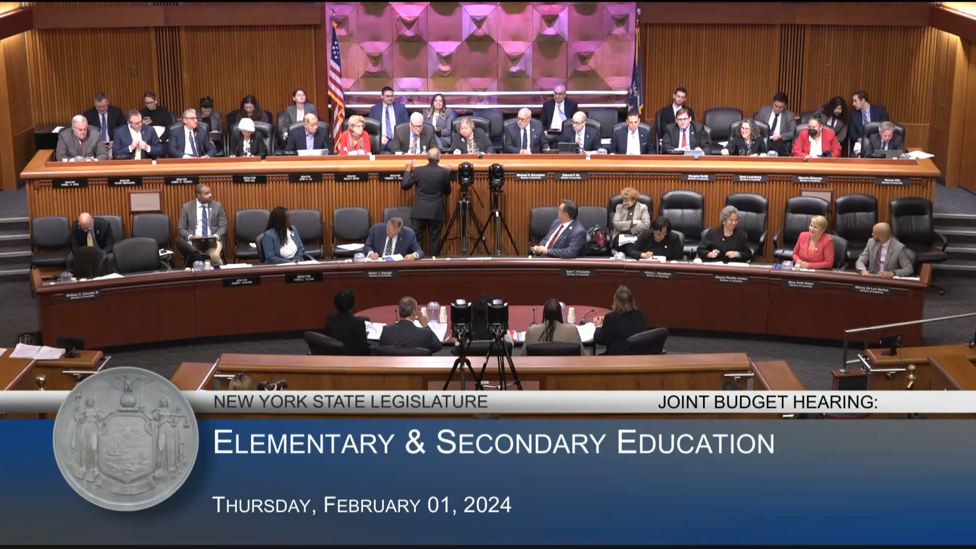 Education Commissioner Testifies During Budget Hearing on Elementary and Secondary Education