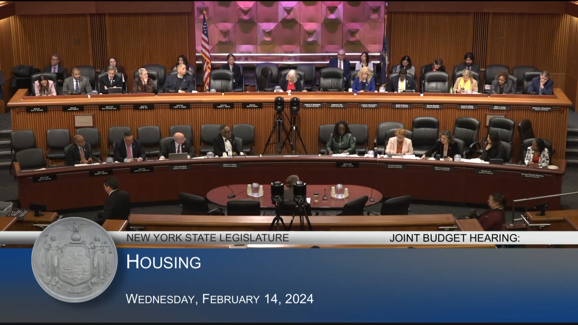 NYS Homes & Community Renewal Commissioner Testifies During Budget Hearing on Housing