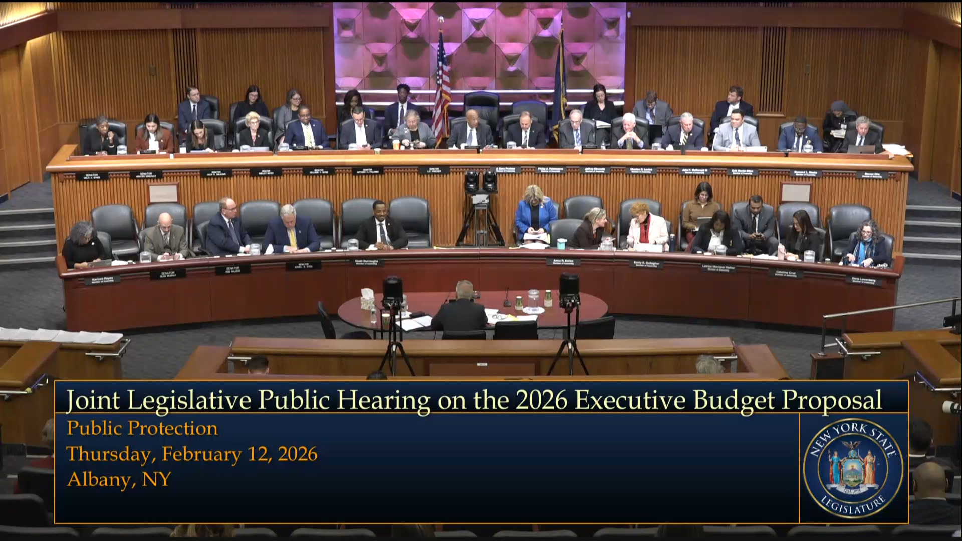 NYS Chief Administrative Judge Testifies During Budget Hearing on Public Protection