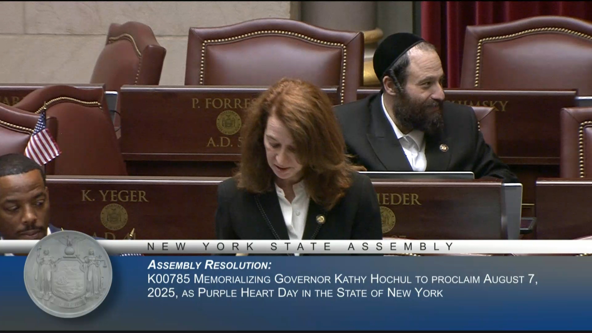 Purple Heart Day in NY