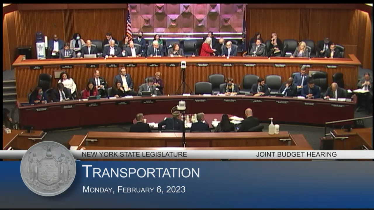 MTA CEO Testifies During Budget Hearing on Transportation