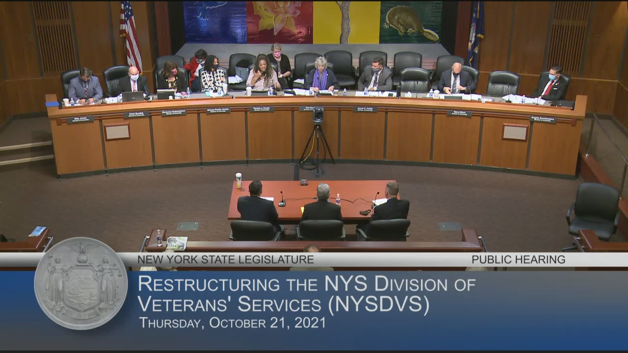 Public Hearing on Restructuring the New York State Division of Veterans’ Services