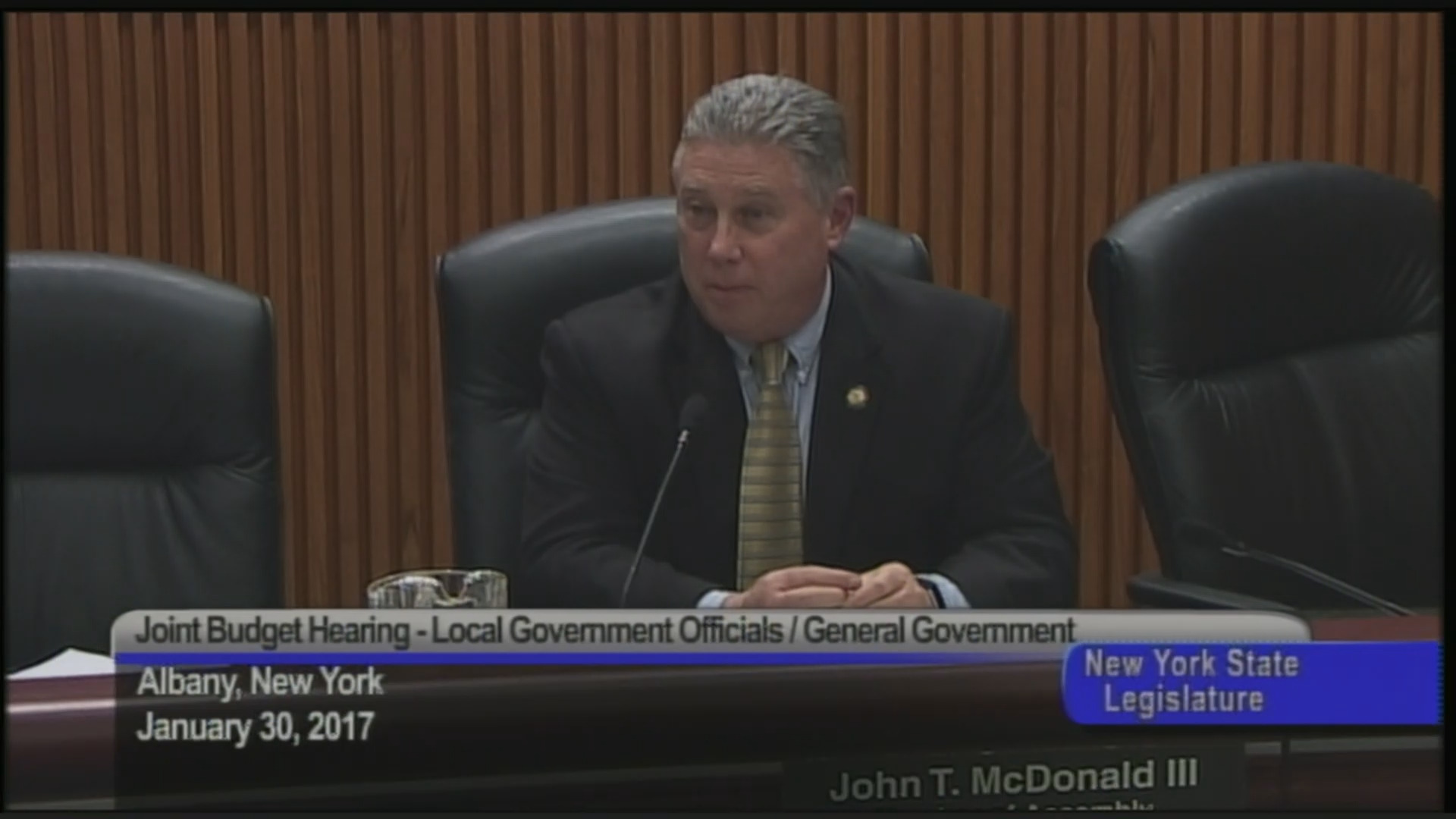 Joint Budget Hearing on Local Governments