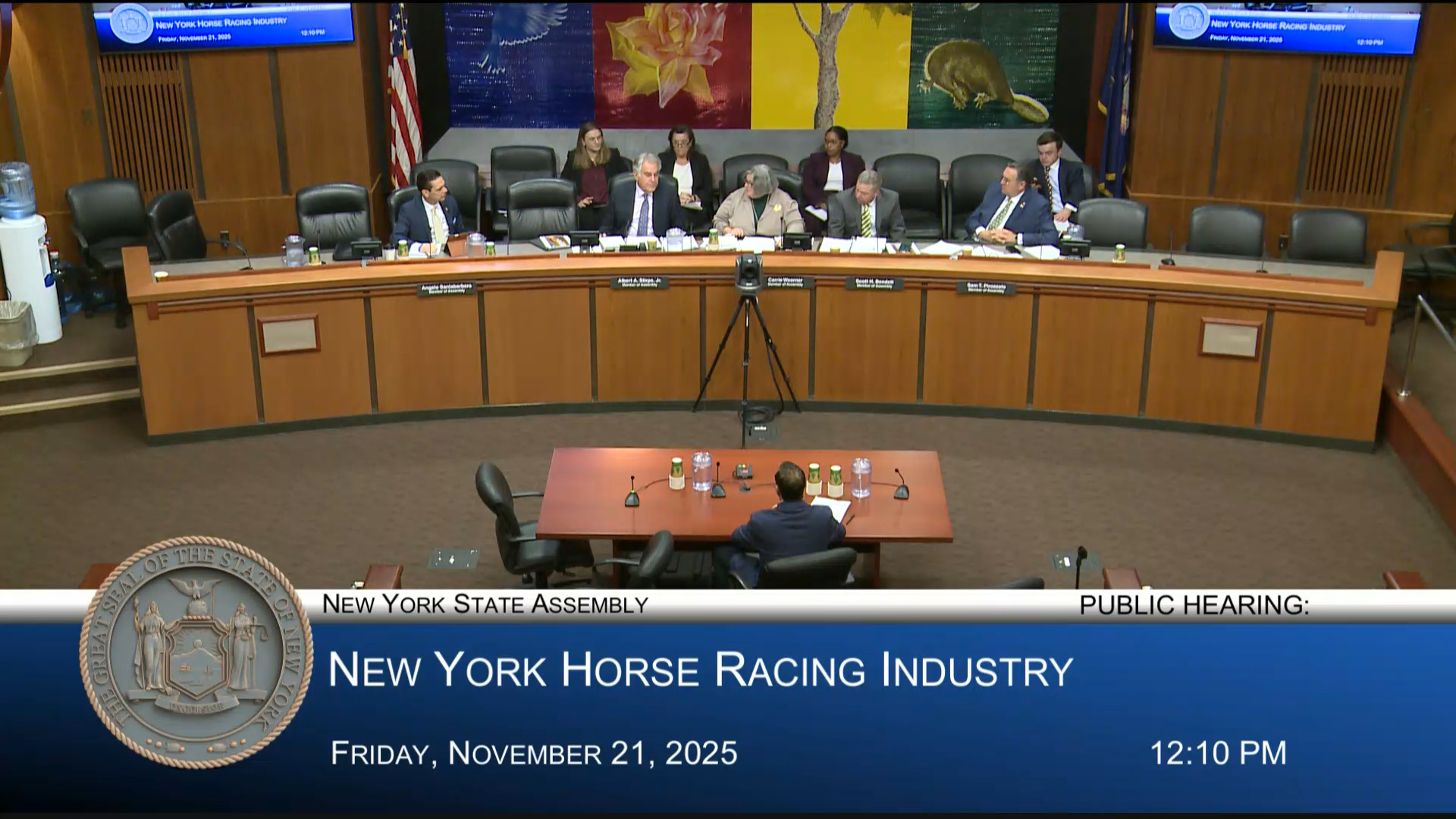 Horse Racing Trainer Anthony McDonald Testifies at Public Hearing Examining New York’s Horse Racing Industry