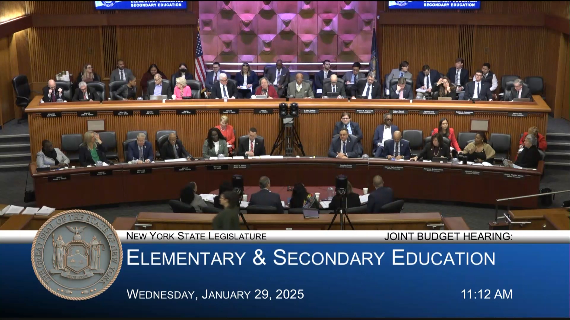 Education Commissioner Testifies During Budget Hearing on Elementary and Secondary Education