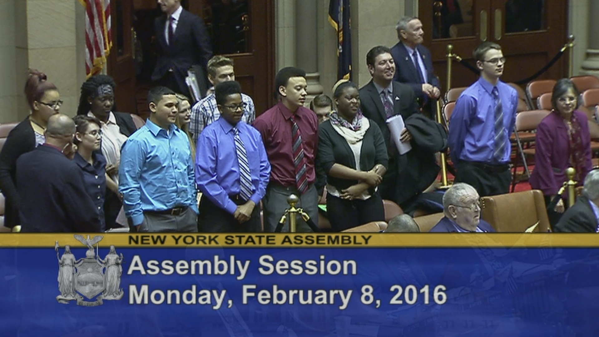 Upward Bound Program Students Visit Assembly