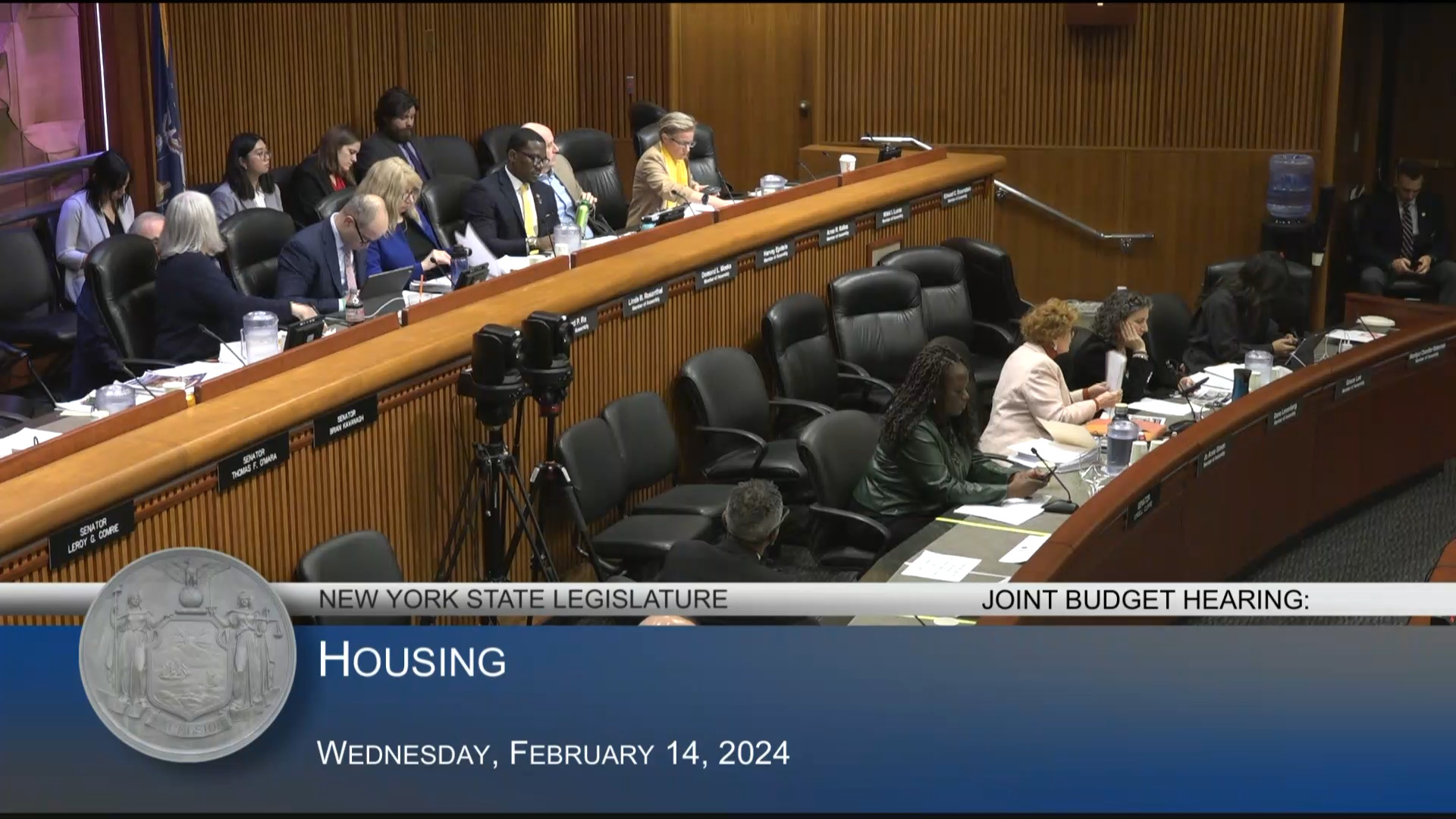 NYS Homes & Community Renewal Commissioner Testifies During Budget Hearing on Housing