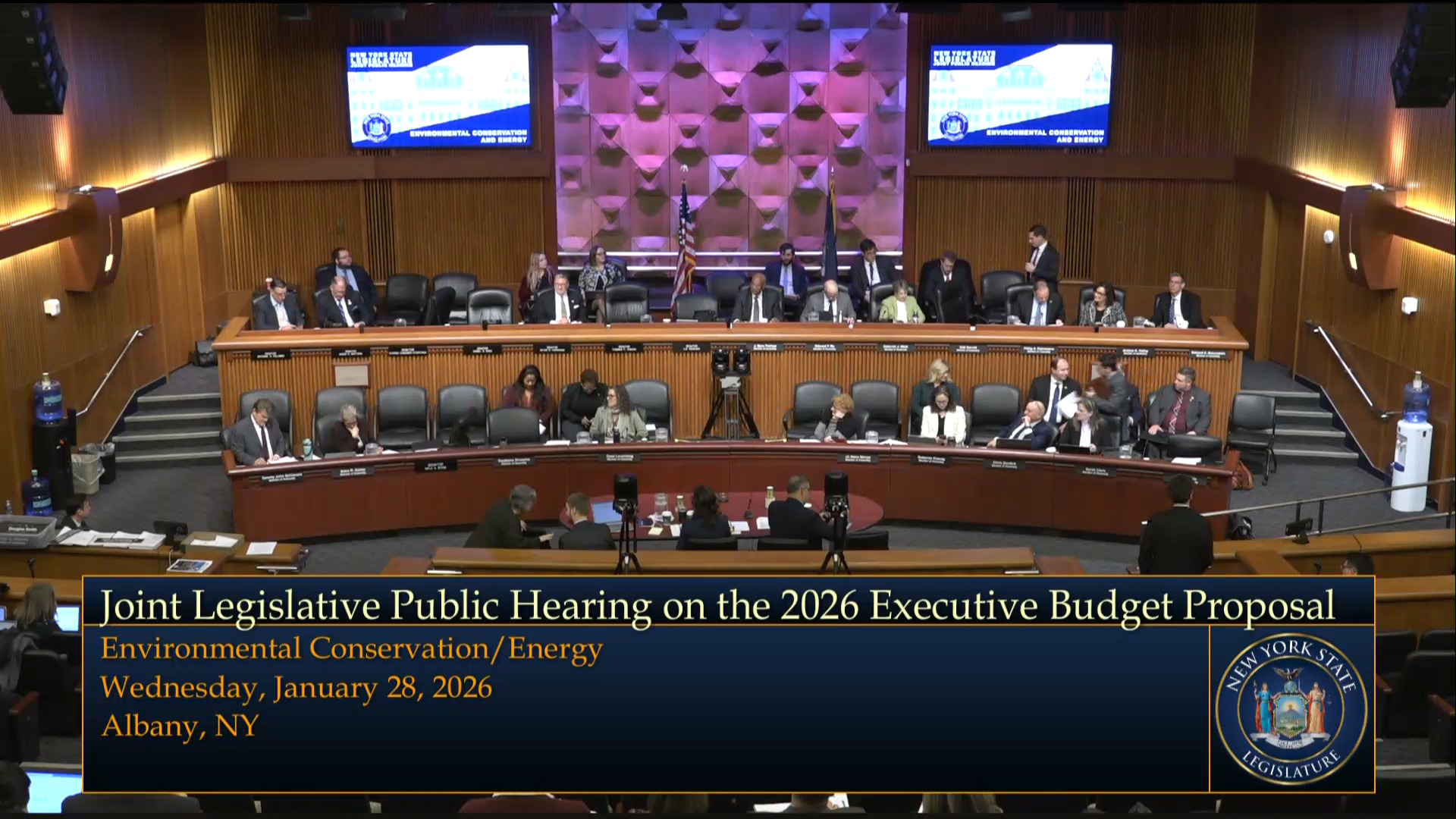 DEC Commissioner Testifies During Budget Hearing on Environmental Conservation