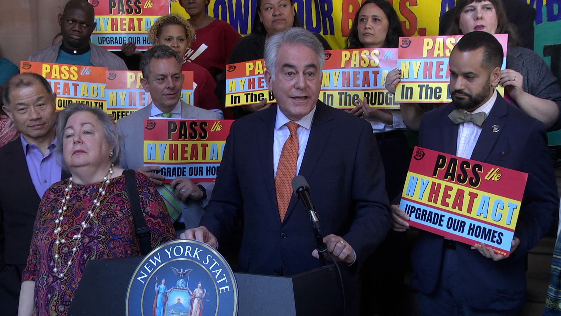 Stirpe Urges Passage of the NY HEAT Act