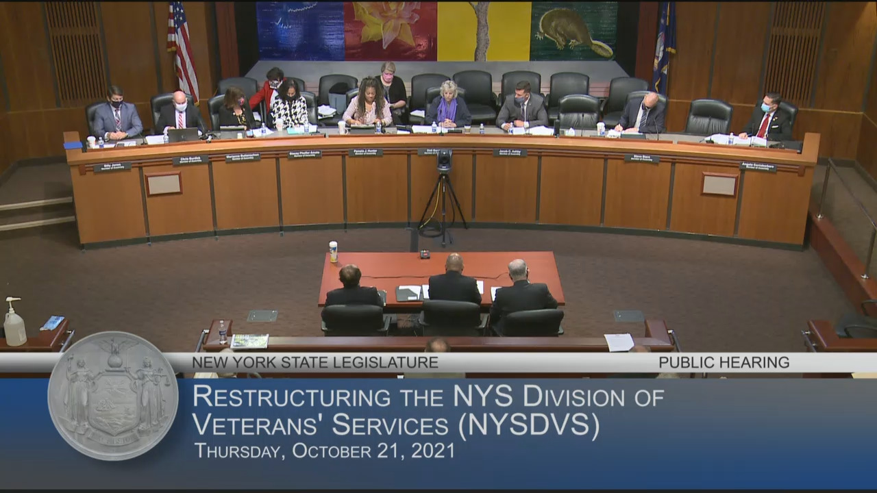 Hunter Questions NYSDVS Officials