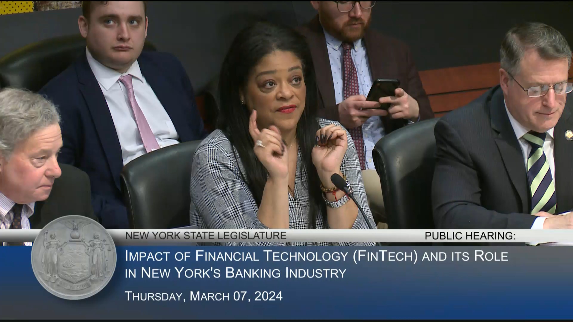 Public Hearing On FinTech Role in NY Banking Industry