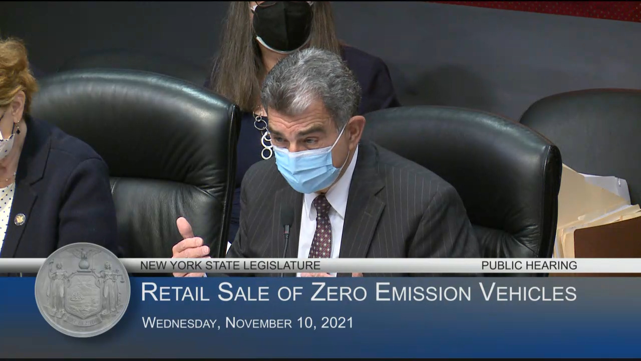 Electric Vehicle Manufacturer Representatives Discuss Retail Sale of Zero Emission Vehicles