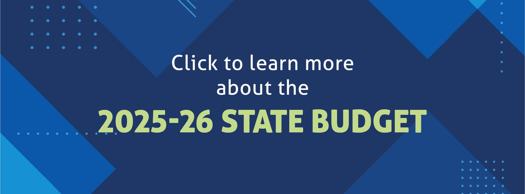 The 2025-26 State Budget