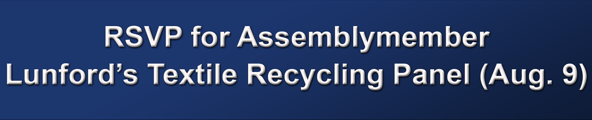 2025 Textile Recycling Pane