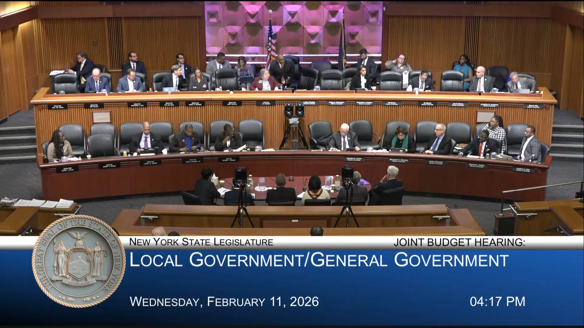 Rochester Mayor Testifies During Budget Hearing on Local/General Government