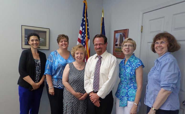 Assemblymember Bronson participates in a discussion with the Advocacy Committee of the Breast Cancer Coalition of Rochester, an organization that helps provide support and education for breast cancer