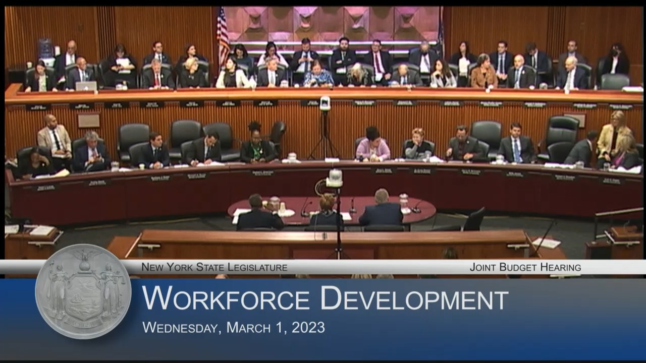 Labor Commissioner Testifies During Budget Hearing on Workforce Development and Labor