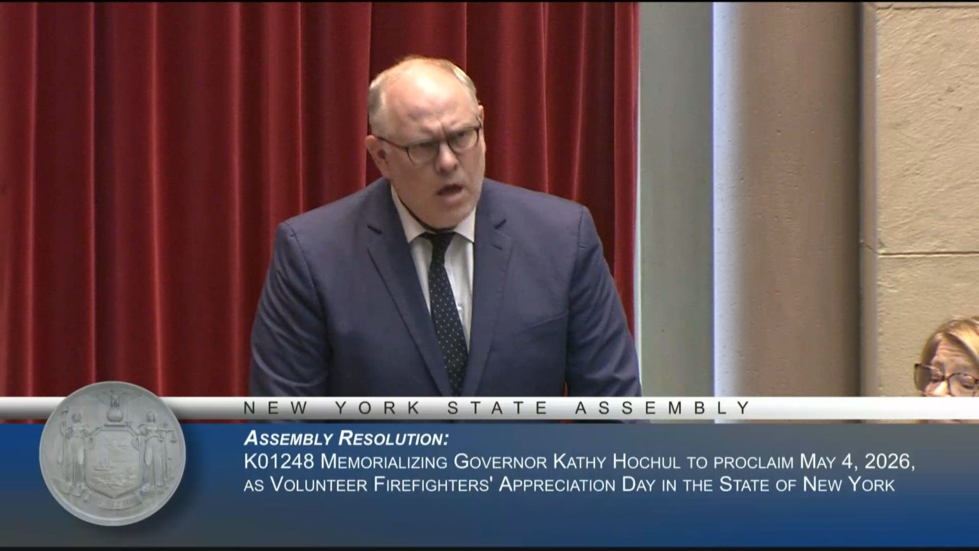 Volunteer Firefighters' Appreciation Day in NY