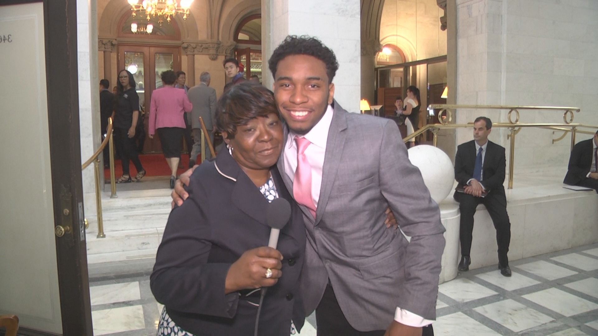 Assemblymember Peoples-Stokes Interviews Student of the Year