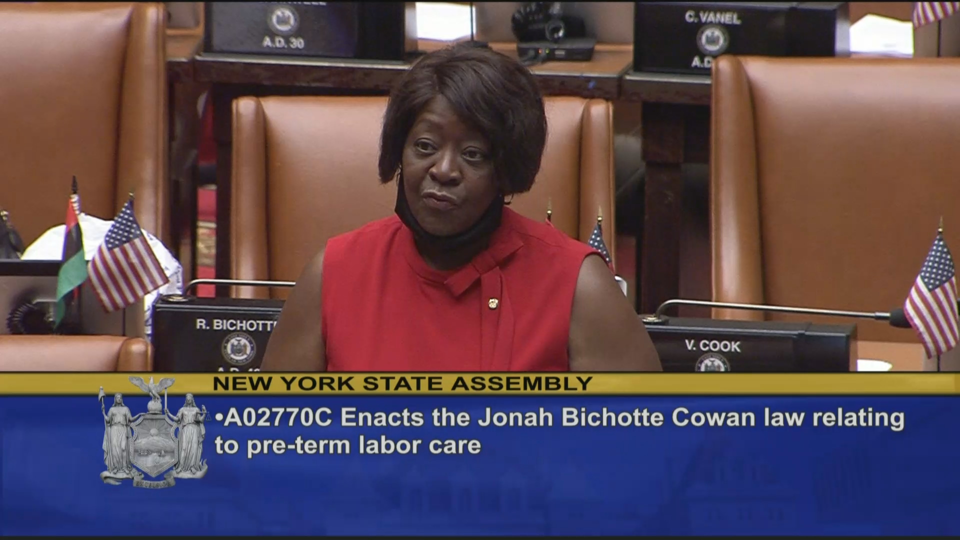 Jonah Bichotte Cowan Law Passes in the Assembly