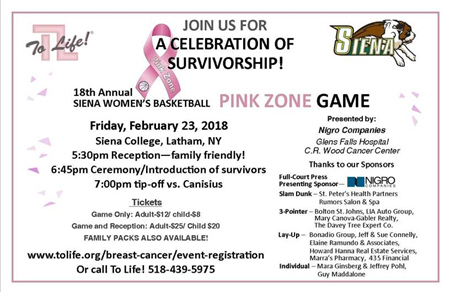 Siena College Celebration of Survivorship