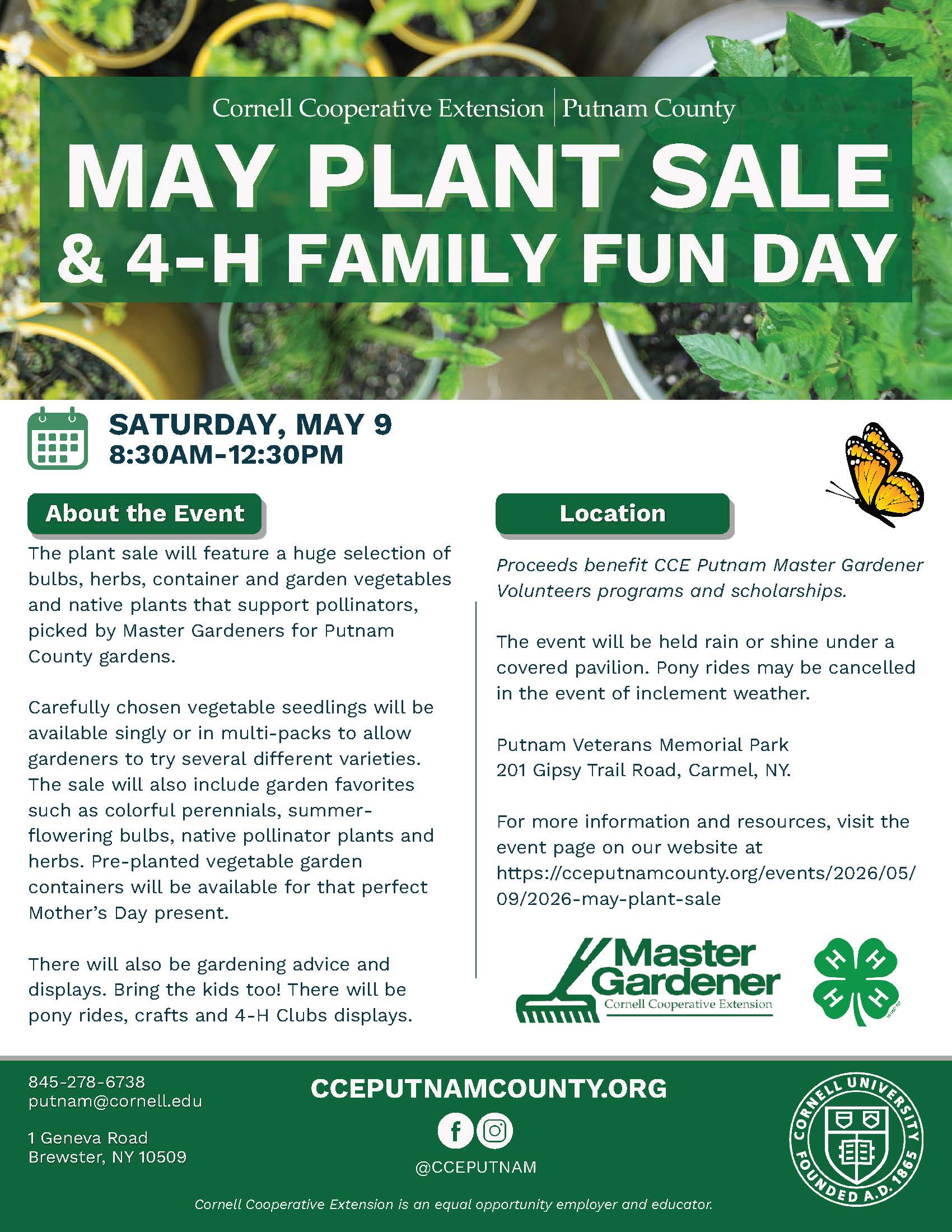 2026 Cornell Cooperative Native Plant Sale