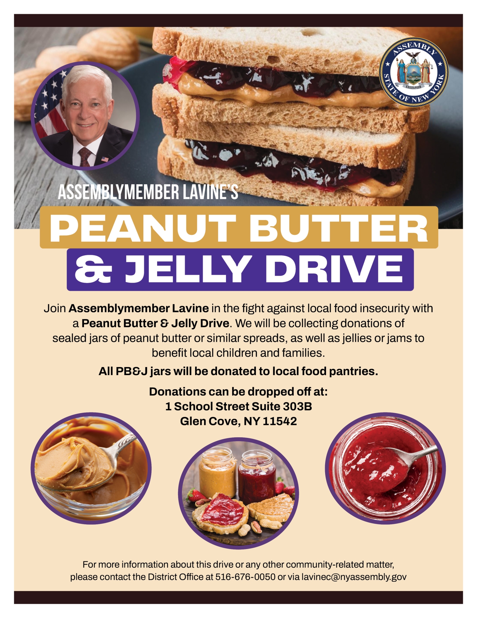 Peanut Butter & Jelly Drive
